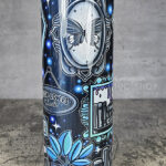 bookish nook spider book lovers club bookshelves gothic 20oz straight tumbler second