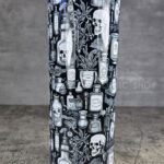 witch's apothecary potions 20oz straight gothic tumbler