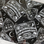 ouija spirit board & planchettes glass chopping board or worktop protector