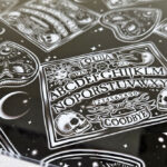ouija spirit board & planchettes glass chopping board or worktop protector