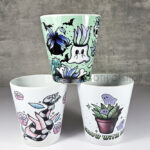 grow with me ghosties cactus small plant pot
