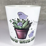grow with me ghosties cactus small plant pot