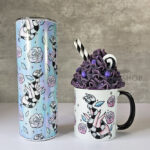 pet sandworm pastel shimmer 20oz straight tumbler