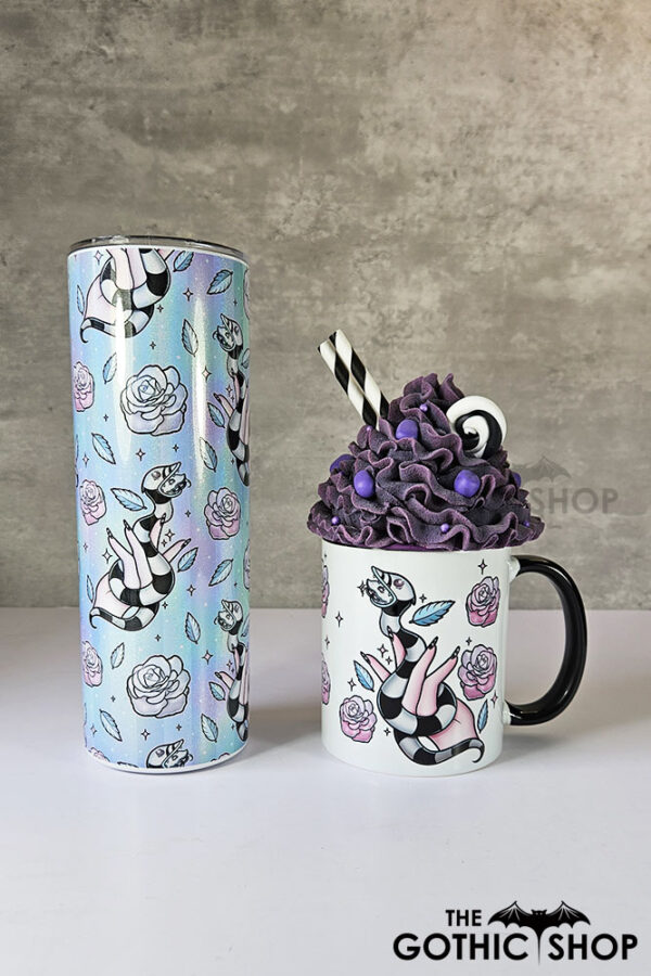 pet sandworm pastel shimmer 20oz straight tumbler