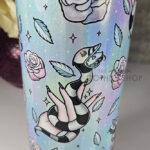 pet sandworm pastel shimmer 20oz straight tumbler