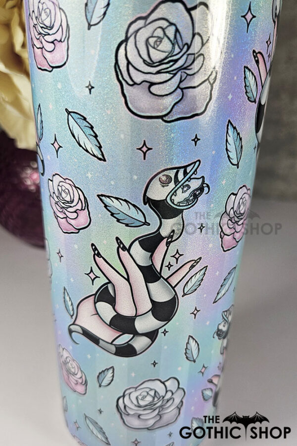 pet sandworm pastel shimmer 20oz straight tumbler