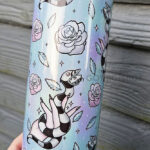 pet sandworm pastel shimmer 20oz straight tumbler