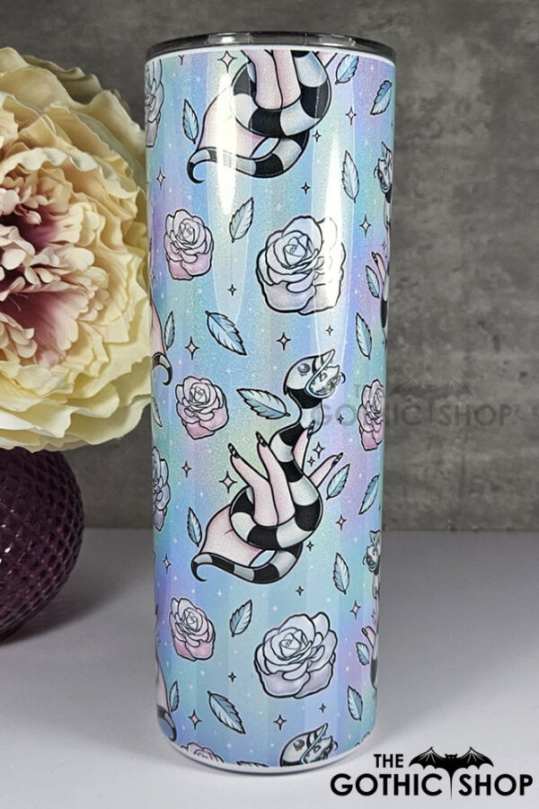 pet sandworm pastel shimmer 20oz straight tumbler
