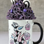 pet sandworm and roses gothic mug