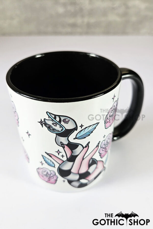 pet sandworm and roses gothic mug