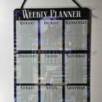 dark romance oddities library bookcase bookish planner whiteboard metal sign