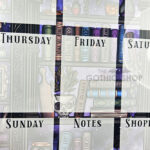 dark romance oddities library bookcase bookish planner whiteboard metal sign