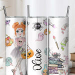 artist gothic alternative 20oz straight tumbler with option to personalise