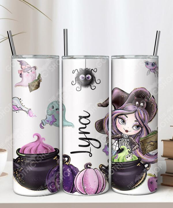 witchy brew gothic alternative 20oz straight tumbler with option to personalise
