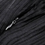 dw1005 ordelia long black gothic maxi dress with princess sleeves