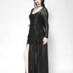 dw1061 sabrina cobweb lace black gothic dress by dark in love