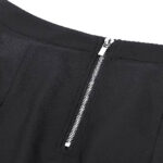 kw367 thora buckle skirt with high slits & buckles by dark in love