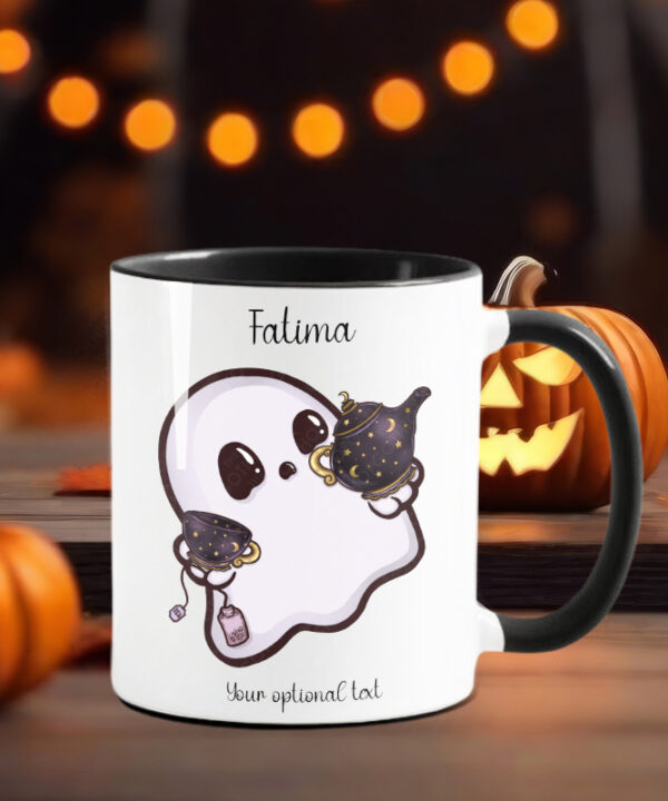 celestial ghost tea gothic ceramic mug with option to personalise