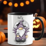 gonk gnome wizard gothic ceramic mug with option to personalise