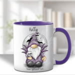 gonk gnome wizard gothic ceramic mug with option to personalise