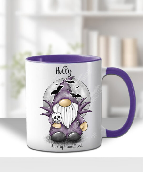 gonk gnome wizard gothic ceramic mug with option to personalise