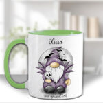 gonk gnome wizard gothic ceramic mug with option to personalise