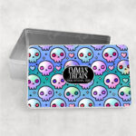 15445 personalised kawaii skulls gothic tin 1