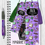 15448 personalised kawaii spooky treats gothic bookmark 2
