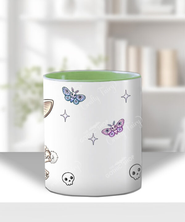15466 personalised skelly bunny goth mug 4