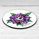 15484 personalised jack rose halloweeen coaster 1