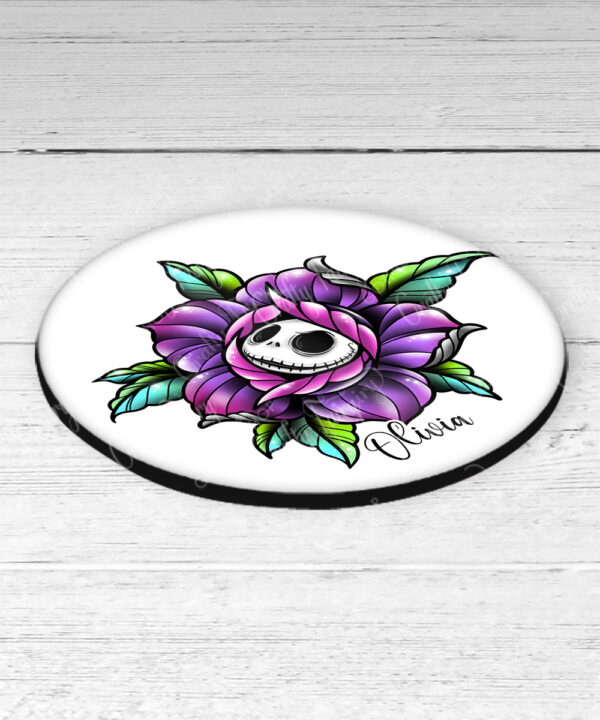 15484 personalised jack rose halloweeen coaster 1