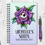 15486 personalised jack rose halloween notebook 1
