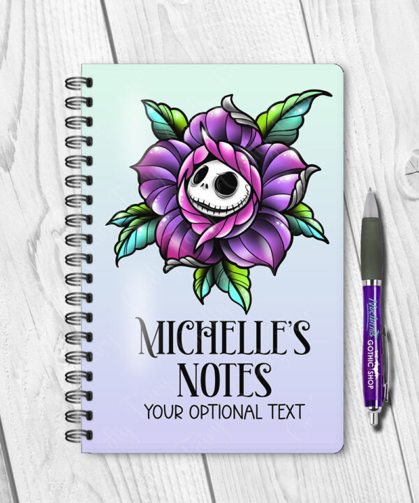 15486 personalised jack rose halloween notebook 1