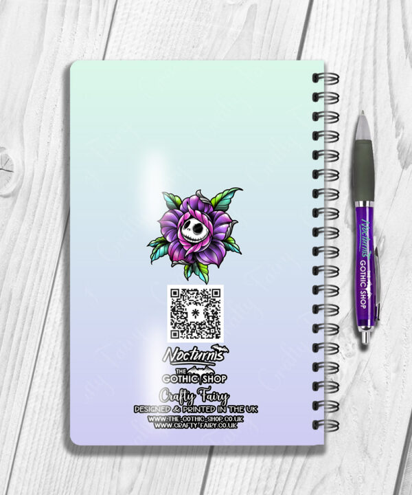 15486 personalised jack rose halloween notebook 2