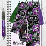 15488 personalised jack rose halloween bookmarks 2