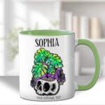 15499 personalised spooky monstera gothic mug 1
