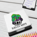 15503 personalised spooky monstera gothic memo notes 1