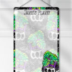 15511 personalised spooky monstera gothic planner 1