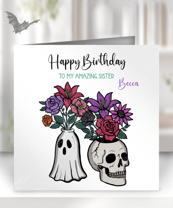 15516 personalised spooky plant pots card 1