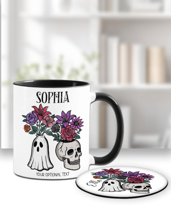 15517 personalised spooky plant pots mug 3