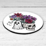 15518 personalised spooky plant pots coaster 2