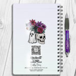 15519 personalised spooky plant pots notebook 2