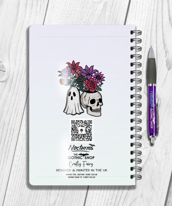 15519 personalised spooky plant pots notebook 2