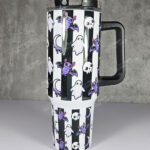 15549 ghosts skulls halloween stanley tumbler 1