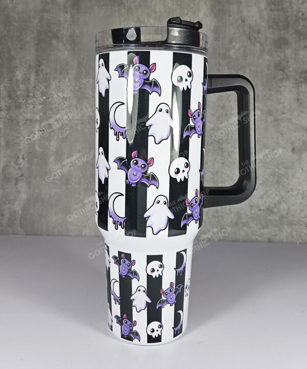 15549 ghosts skulls halloween stanley tumbler 1