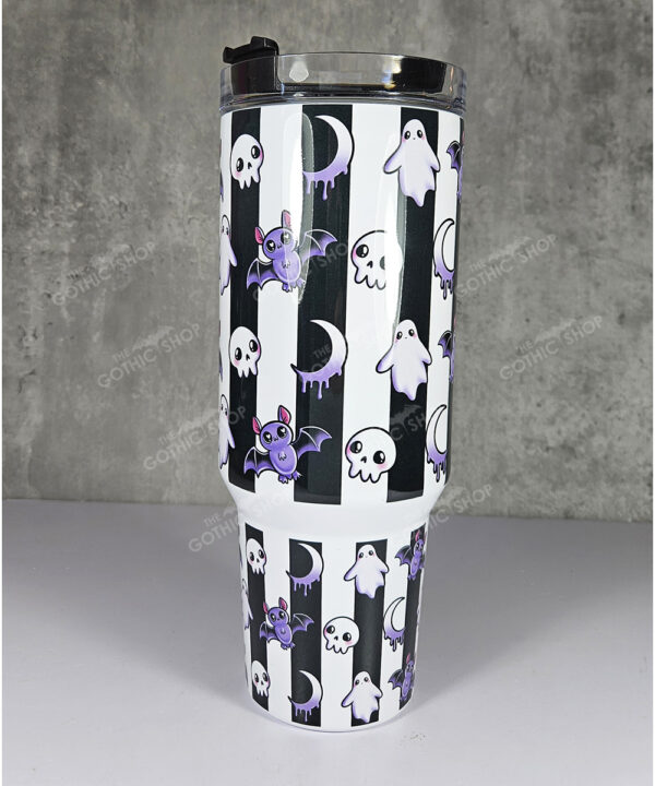 15549 ghosts skulls halloween stanley tumbler 2