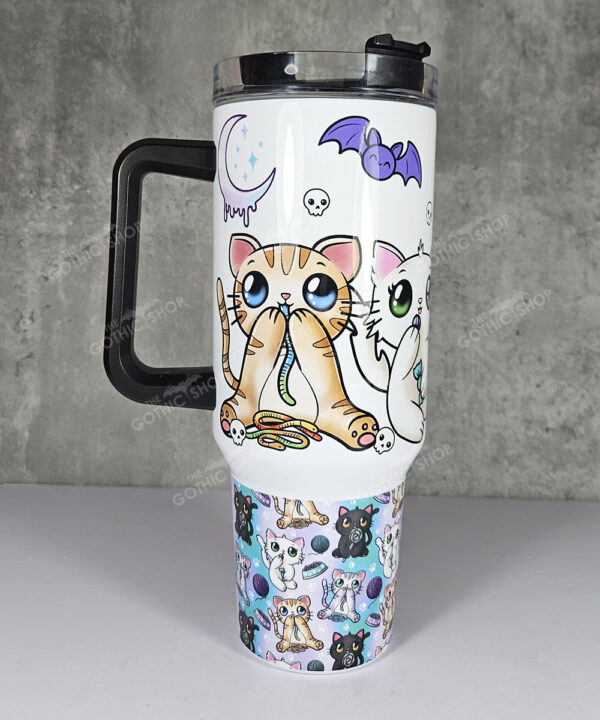 15551 candy kitties halloween stanley tumbler 3