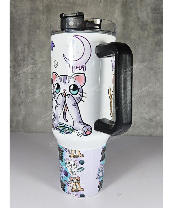 15551 candy kitties halloween stanley tumbler 4