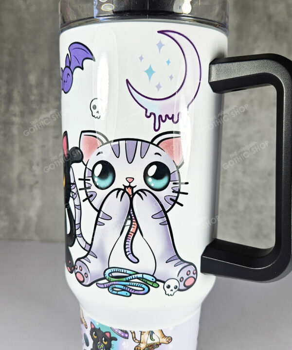 15551 candy kitties halloween stanley tumbler 5