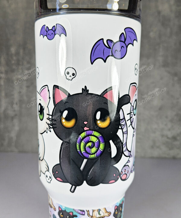 15551 candy kitties halloween stanley tumbler 6